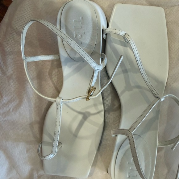 Tibi White Strappy Sandals - Picture 4 of 10